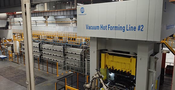 Vacuum Hot Forming Line Overview 2