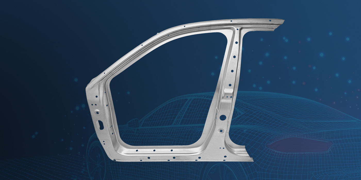 一体式热成型镀锌门环